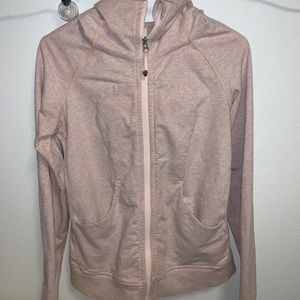 Light pink scuba hoodie